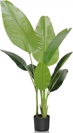 Plantas Artificiais Decorativas, Planta Artificial, Planta Artificial Decoração, Flores Artificiais Decorativas, Planta Artificial Grande para Sala, Plantas, Planta Artificial Realista (B-Style)