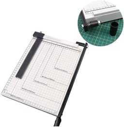 Guilhotina Base Em Aço 30 Cm Papel A4 Até 10 Folhas C/Trava