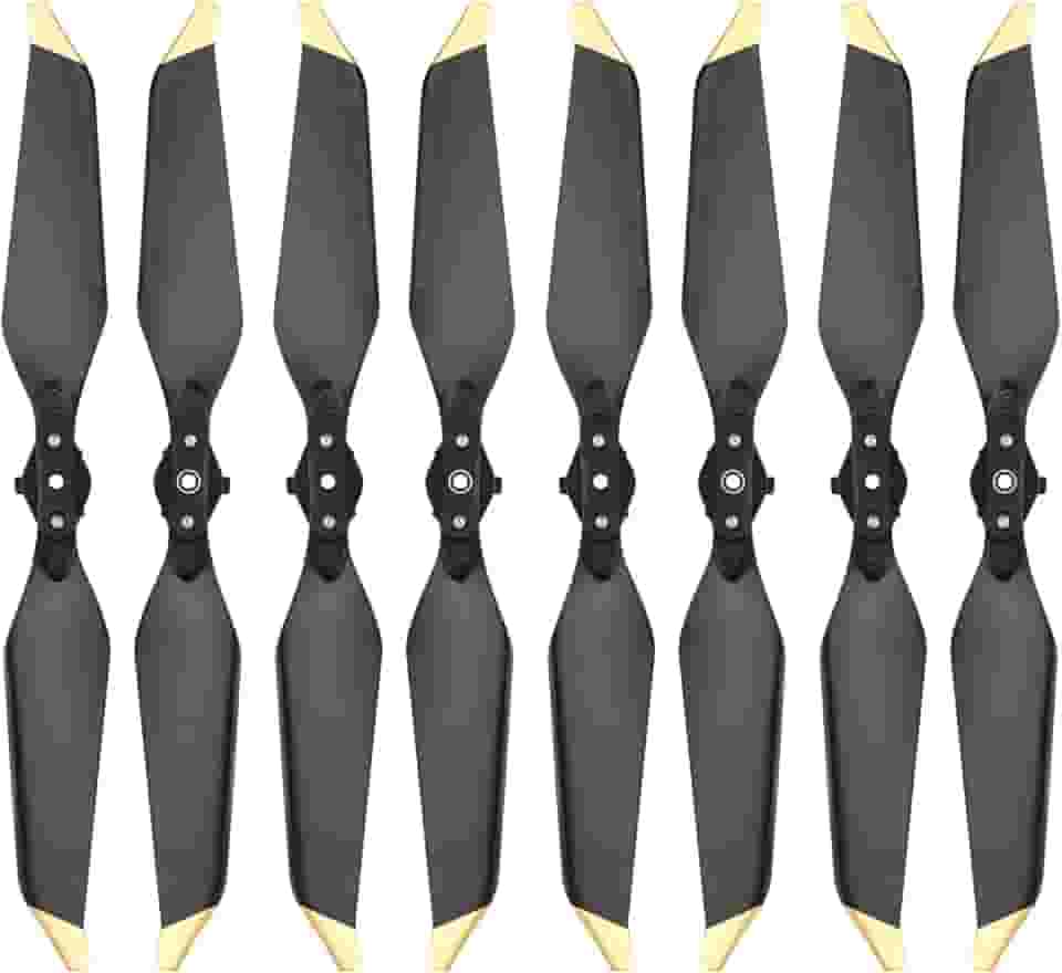 HeiyRC 8 hélices de baixo ruído para drone DJI Mavic Pro/Mavic Pro Platinum, 8331 hélices de substituição dobráveis de liberação rápida, 4 CCW + 4 CW