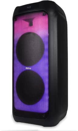 Caixa de Som Amplificada Philco 1350W Bluetooth V5.3 PCX7200 Bivolt