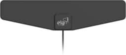 ELG, HDTVSLIM50, Antena Digital Interna para TV Falcon, Compatível com Sinal Analógico e Digital, Cabo de 10m, Ganho de 7dB, Alcance 60km, Cinza