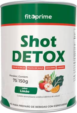 Shot Matinal Detox com Especiarias Fitoprime Pó Soluvel 150g