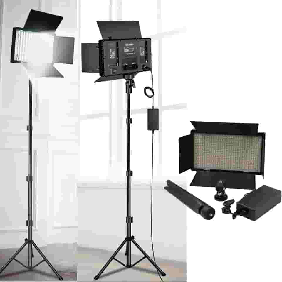 U800 LED Iluminação Para Filmagem Photo Studio Light 120° para Tiktok Youbute Game Iluminação de vídeo ao vivo 40W/50W Gravação de vídeo portátil Lâmpada de painel
