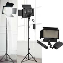 U800 LED Iluminação Para Filmagem Photo Studio Light 120° para Tiktok Youbute Game Iluminação de vídeo ao vivo 40W/50W Gravação de vídeo portátil Lâmpada de painel