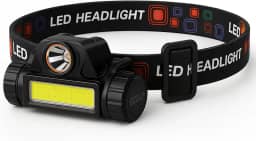 Lanterna de Cabeça LED Super Potente Recarregável USB, Bateria de Longa Duração – Para Mecânicos, Pesca em Alto-Mar, Obras, Trilha, Escalada, Camping, Corrida Noturna, Ciclismo e Uso Profissional