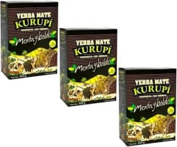 Kit 3 Ervas Mate Tereré Menta Y Boldo 500 Gramas - Kurupí