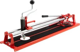 MTX Cortador de Pisos e Azulejos 600 mm com Base de Aço 2,5 mm - Rolo VK6 - Corte Preciso - Anticorrosivo - Ideal para Cerâmica até 12 mm