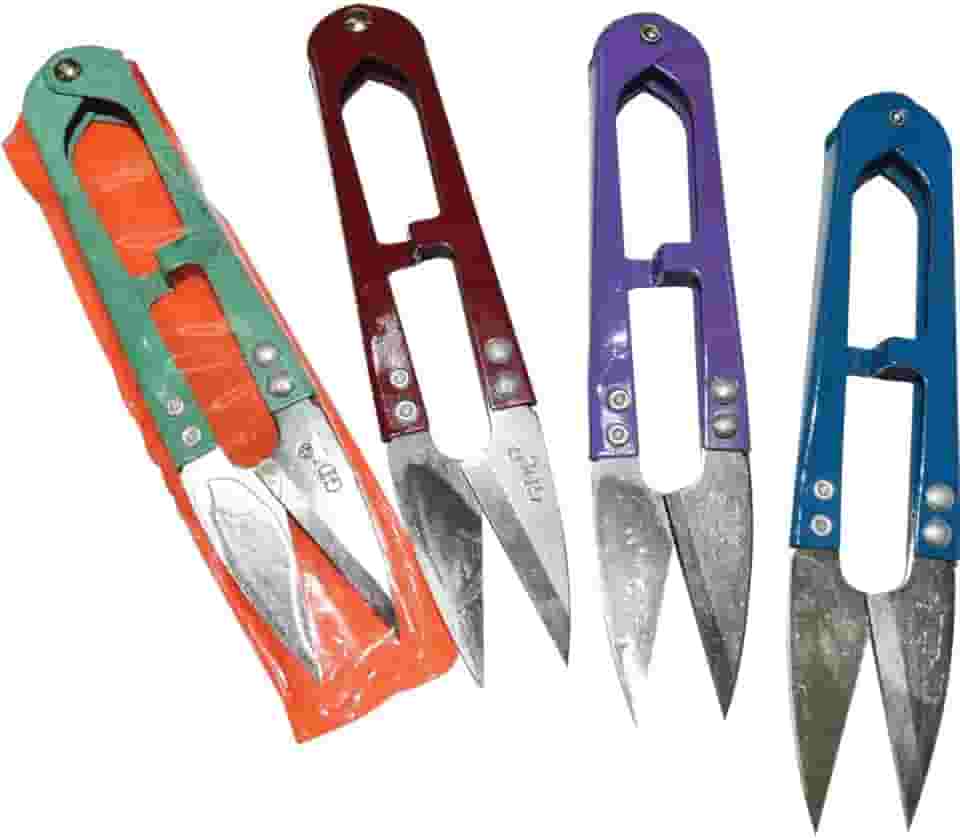 Tesoura de Arremate, Kit, Metal, 9 cm, Cores Sortidas