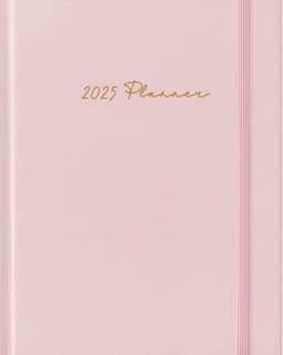 2025 Pink Digital Planner (English Edition)