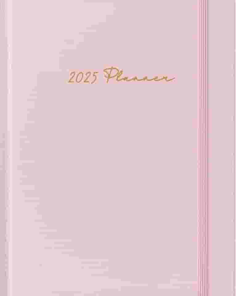 2025 Pink Digital Planner (English Edition)