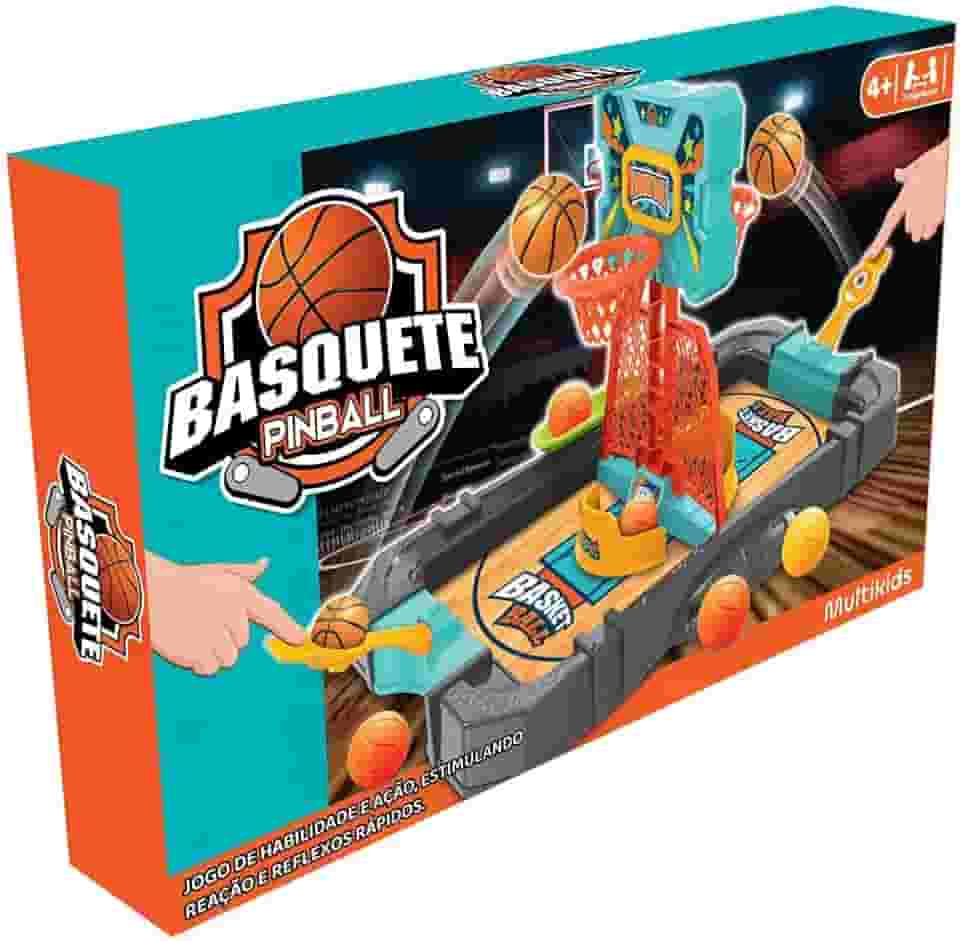 Jogo Basquete Pinball Multikids - BR2012