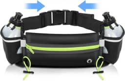 Cinto de Corrida de Hidratação, Cinto de Hidratação de Corrida, Cinto de Corrida com Garrafas, Bolsa de Cintura com Garrafa de Agua, Pochete de Corrida, Cinto com Suporte para Garrafa de Água