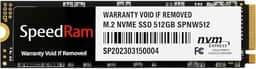 Ssd Disco Sólido Interno Speedram 512gb M.2 Nvme Pcie 2280