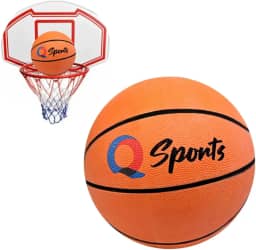 Bola de Basquete Tamanho Oficial 29,5' - Material Durável, Alta Performance para Quadra Indoor e Outdoor