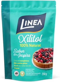 Linea Adoçante Em Pó Xilitol 250G