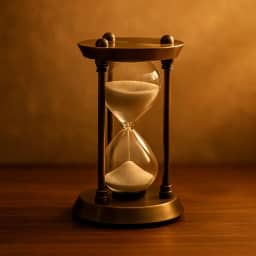 Ampulheta Decorativa de Metal Retro Vintage em Vidro com Areia Pó Suporte Bronze Dourado 17cm Objeto Decorativo para Sala Escritorio Advogado Presente Torre Eiffel