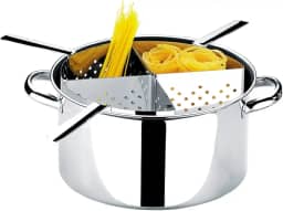 Brinox - Espagueteira 4 Divisorias 10L Savoy 31x16, 5cm - Aço Inox