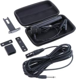 MERIGLARE Microfone com Fio para Instrumentos Musicais, Clipe para Gravação de Performances, 3 Pinos para Cajon