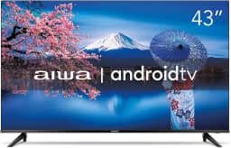 Smart TV Aiwa 43', Android, Full HD, Borda Ultrafina, HDR10, Dolby Áudio - AWS-TV-43-BL-02-A