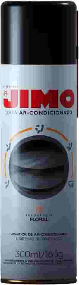 JIMO Limpa Ar Condicionado Automotivo Melhora Qualidade do Ar Puro Elimina Mau Odor Aerossol com Tubo Prolongador Mais Prático e Eficiente Floral 300ml