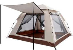 BARRACA 6 PESSOAS PARDA