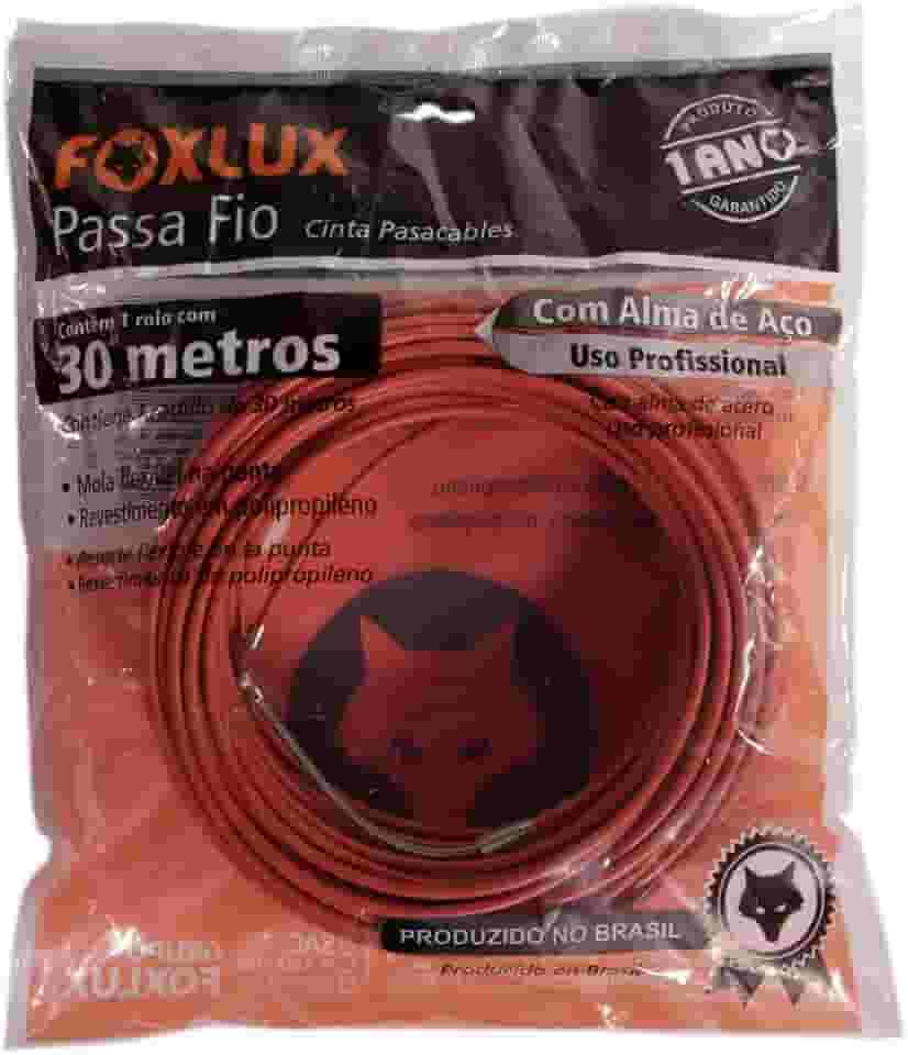 Foxlux Passa Fio Com Alma De Aço 30 Metros