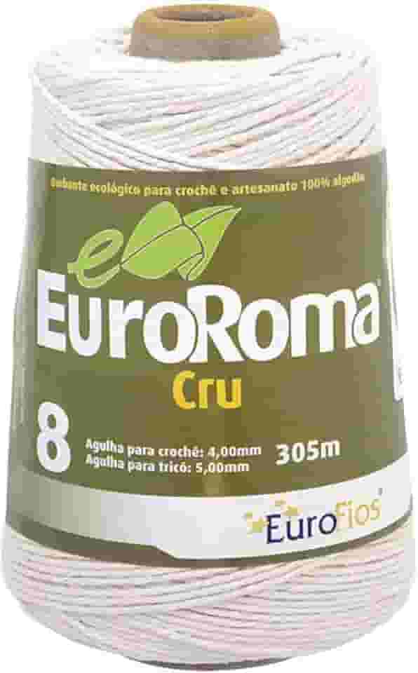 Euroroma E700.8.100, Barbante Cru 4/8 Fios Rolo, Multicolor