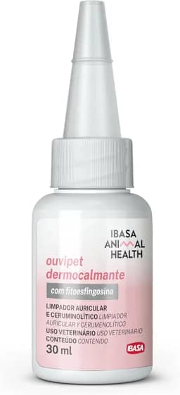 Ibasa, Limpador Auricular Ouvipet Dermocalmente 30ml