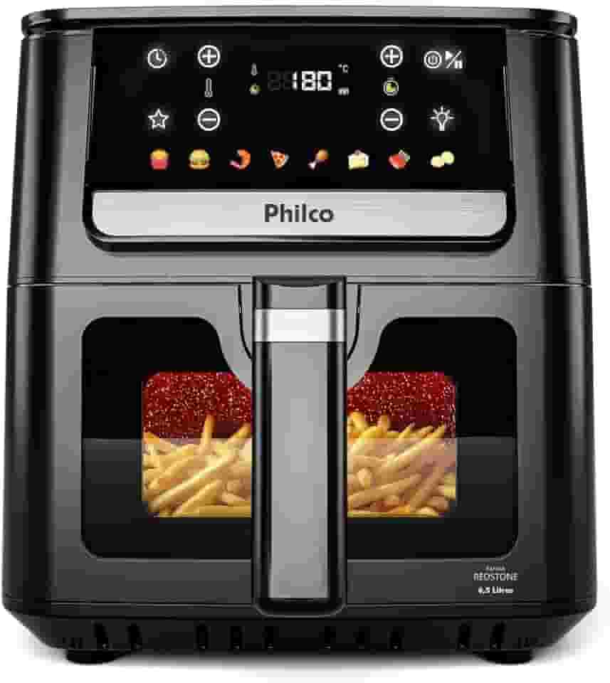 Air Fryer Philco 6,5L Visor Glass 1700W PAF65 127V