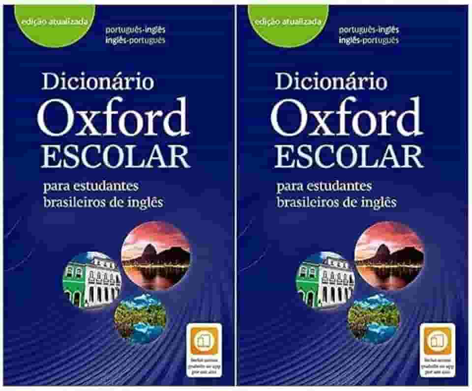 Kit 2 Dicionários Oxford Escolar - para estudantes brasileiros de inglês