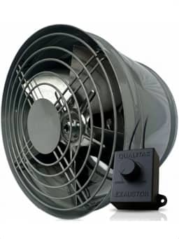 Exaustor EQ200M2AT 20cm Bivolt Churrasqueira Coifa Espaço Gourmet Voltagem:127/220V