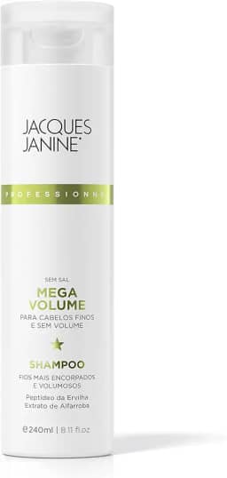 Jacques Janine Shampoo Volume Cabelos Finos 240Ml