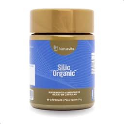Silício Orgânico Original. 60 cápsulas
