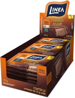 Linea Mini Chocolate Ao Leite Zero Lactose 13G 15 Unidades