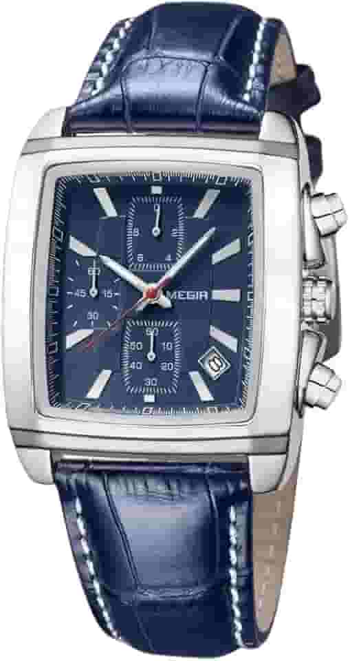 Relógio Masculino "Imperium" com Cronógrafo e Calendário, Ponteiros Fluorescentes, Design Clássico e Moderno, Resistente à Água 3m – Acompanha Caixa Premium