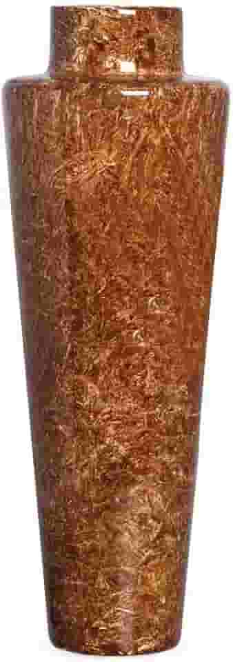 Vaso Chão Grande Decoração Cerâmica para Sala Paris Marrom Petra