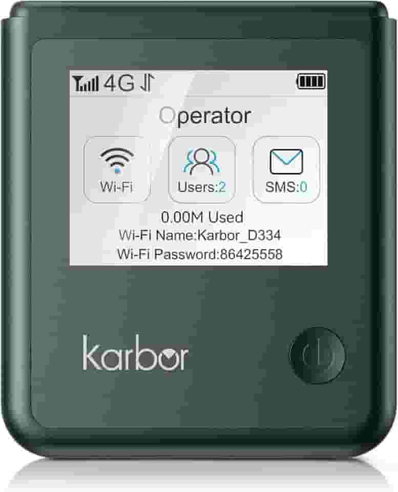 Hotspot móvel 4G LTE, WiFi portátil para viagens em mais de 80 países, sem necessidade de SIM, sem contrato, bateria de 5000 mAh, conecte 10 dispositivos, dispositivo de rede de bolso, dados