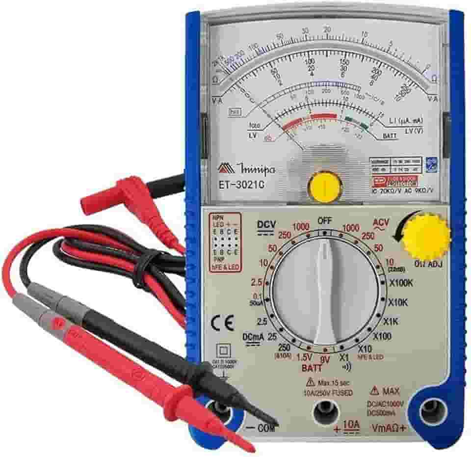 Multímetro analógico portátil - ET-3021C - Minipa