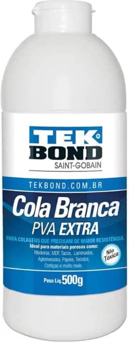 Tekbond Cola De Alta Resistencia Branca Pva Extra 500g