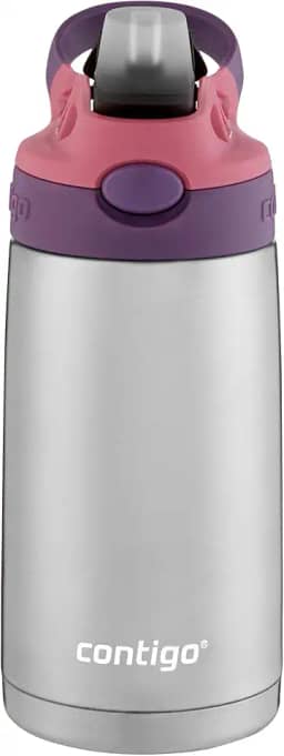 Garrafa Térmica Infantil Autospout 384ml Rosa Contigo