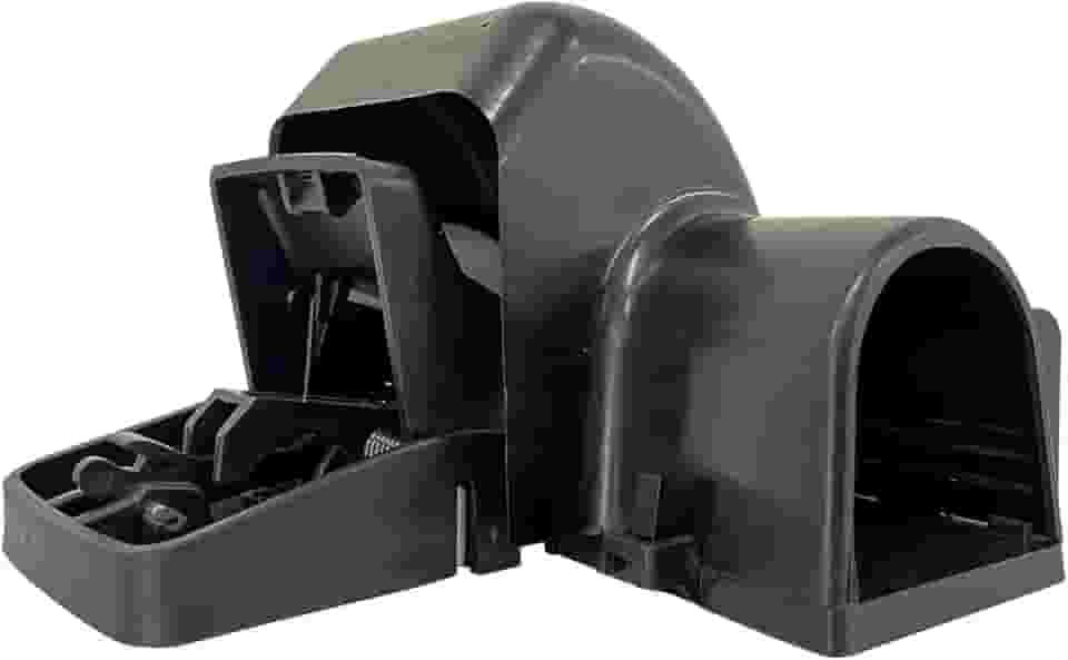 Armadilha Modelo Shark Station Control Up com Túnel Tamanho G para Roedores