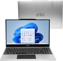 Notebook Processador Intel Celeron N5095 Quad-Core Tela 14' TN HD, 512GB SSD, 8GB RAM, Windows 11 PRO