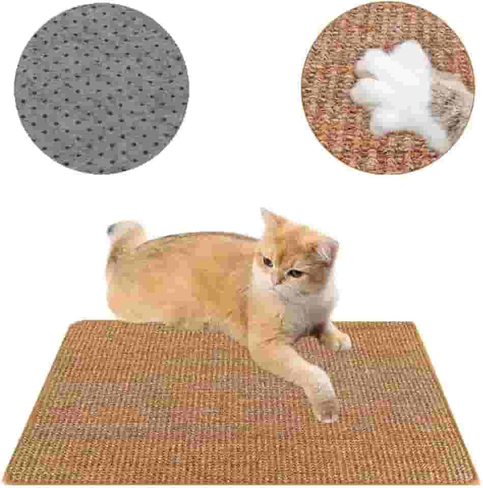 Tapete Arranhador Para Gatos De Sisal Sem Pelo Pet