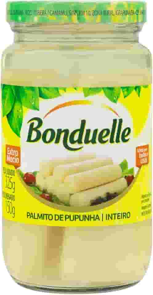 BONDUELLE Palmito Pupunha em Conserva Inteiro Vidro 150g