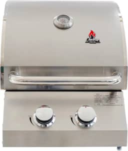 Churrasqueira a Gás Chaleur Grill de Embutir 2 queimadores para Bancada Chaleur Brasil