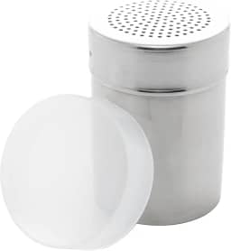 Saleiro De Aço Inox Prime 7, 2x10cm Lyor Prata No Voltagev