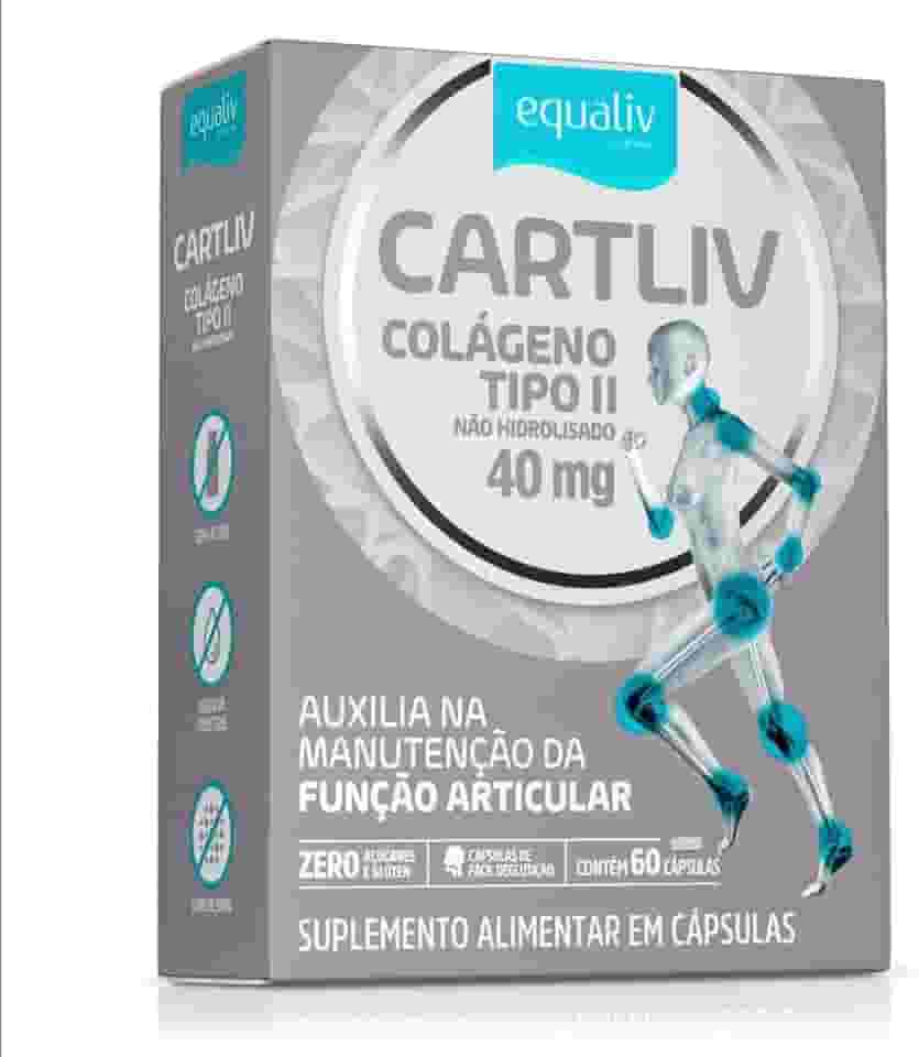 Cartliv Colágeno Tipo 2 60caps Equaliv