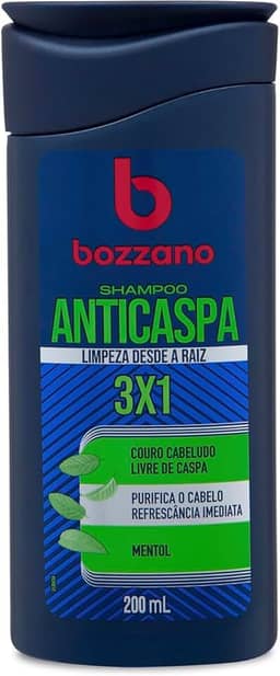 Bozzano Shampoo Anticaspa 3x1 200ml