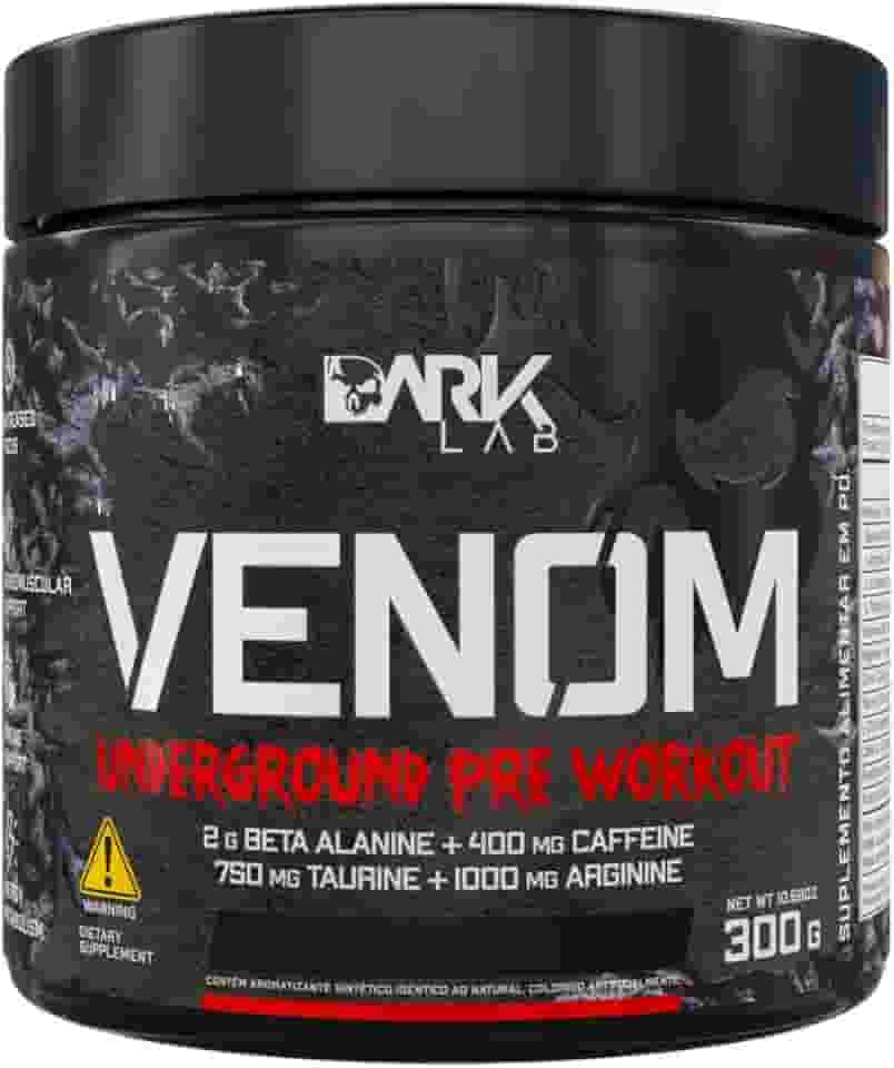 Pré-Workout Venom Underground Pré-Treino 300G Dark Lab (300g, Mango Loko)