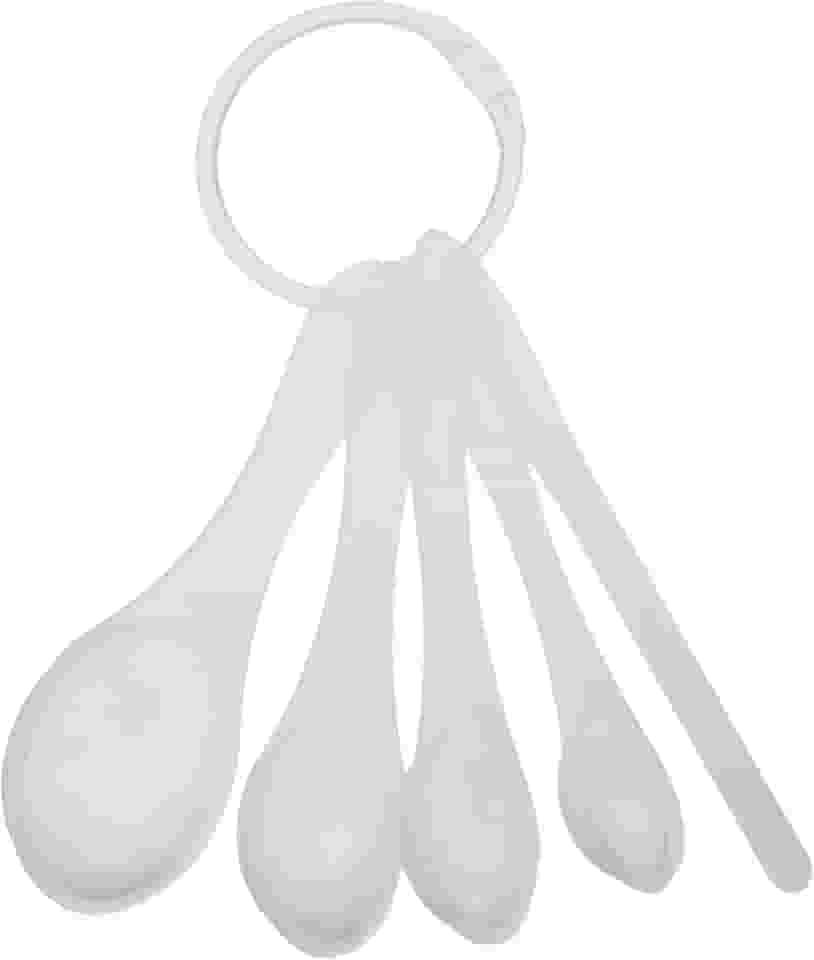 Sanremo - Conjunto de Colheres Medidoras Plásticas, Linha Casar